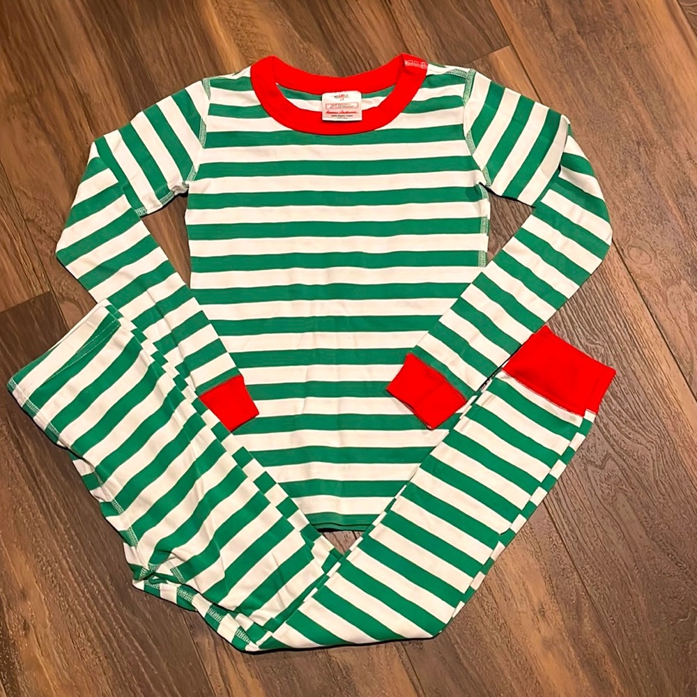 Hanna Andersson Striped Pajamas, size 130 cm